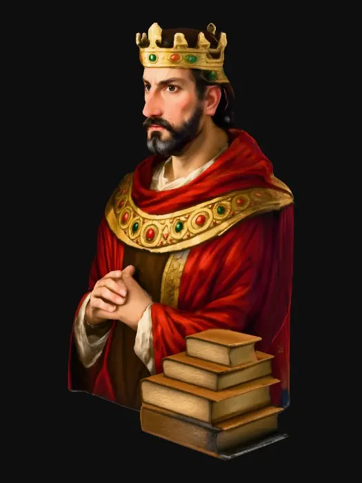 3D model for The Thoughtful Monarch