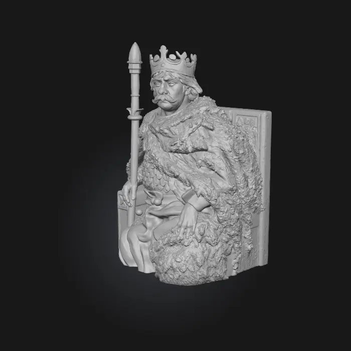 3D model for Regal Majesty on circle platform