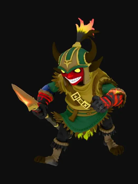 3D model for un bokoblin dans zelda totk