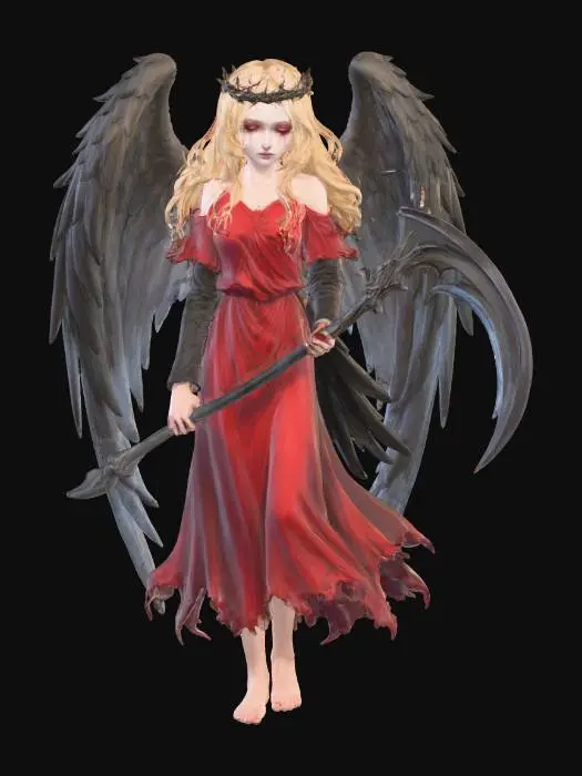 3D model for Fallen Elegance