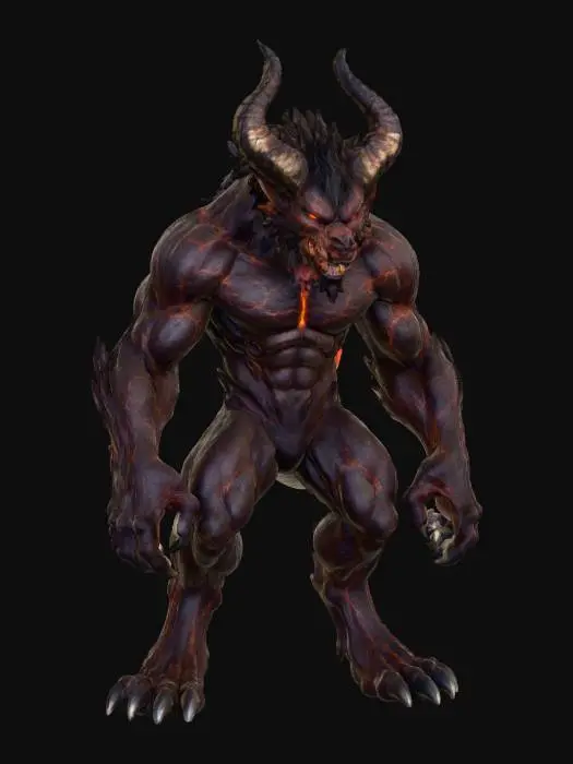 3D model for Infernal Beast