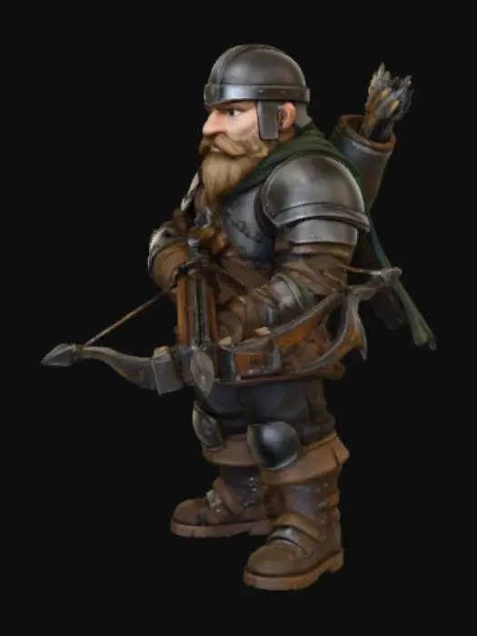 3D model for Dwarf Arbalester.webp