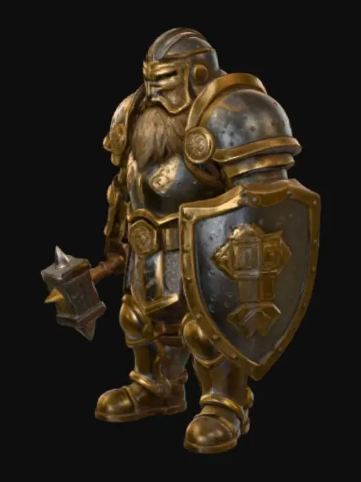 3D model for Dwarf Guard.webp