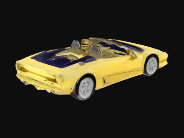 3D model for Golden Roadster