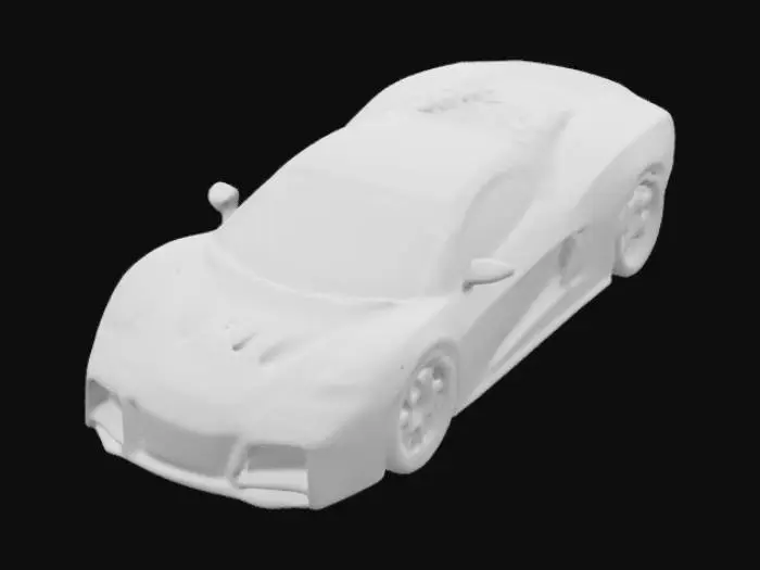 3D model for Blue Racer