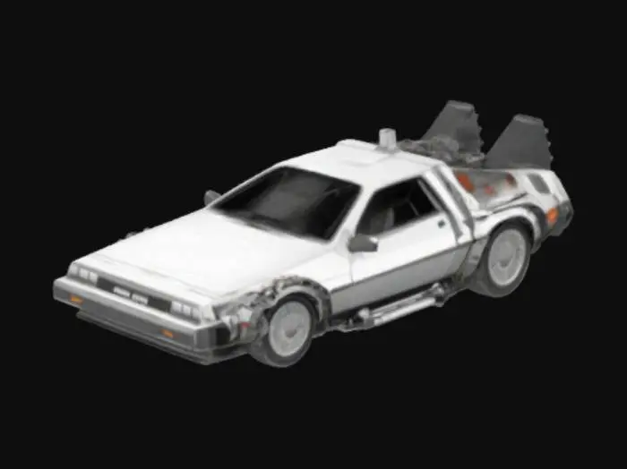 3D model for Time Machine Car