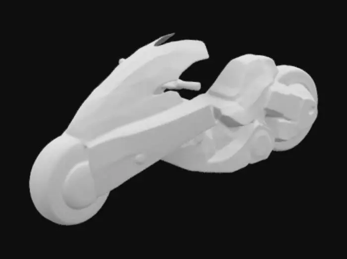 3D model for Akira's Bike