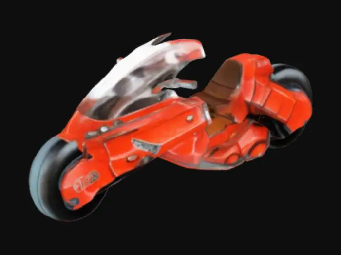3D model for Akira's Bike