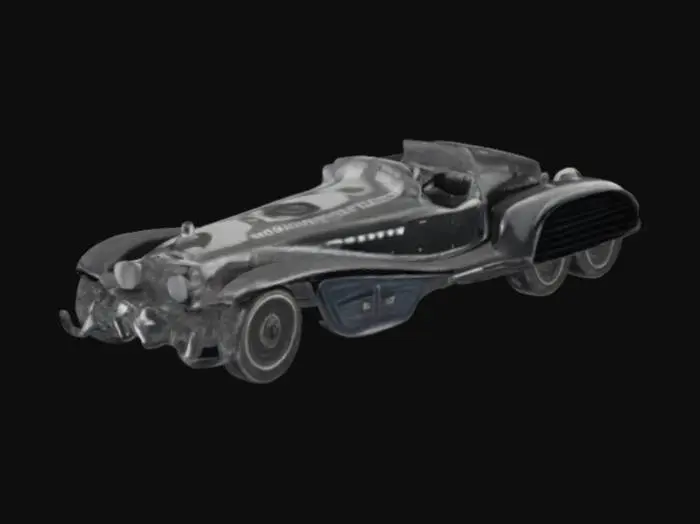 3D model for Retro Futuristic Roadster