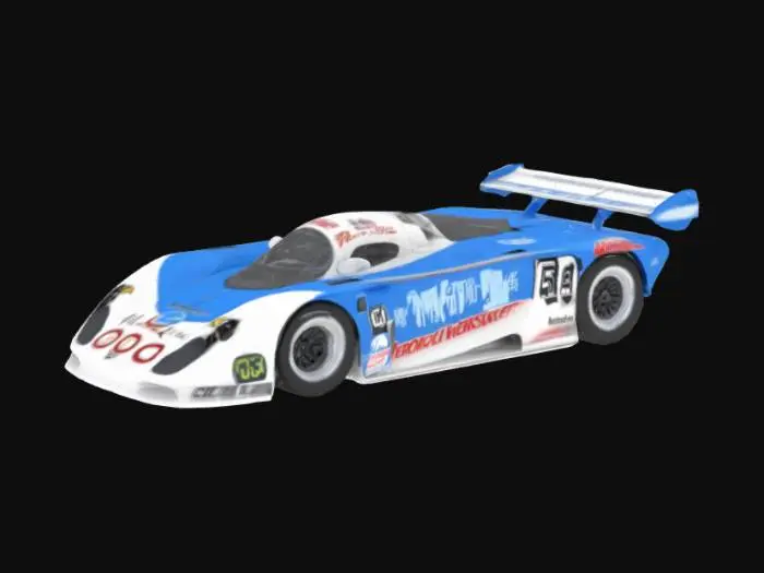 3D model for Toyota Racing Prototype