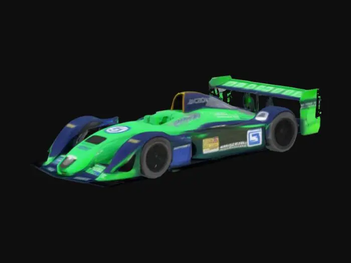 3D model for Peugeot Racing Prototype