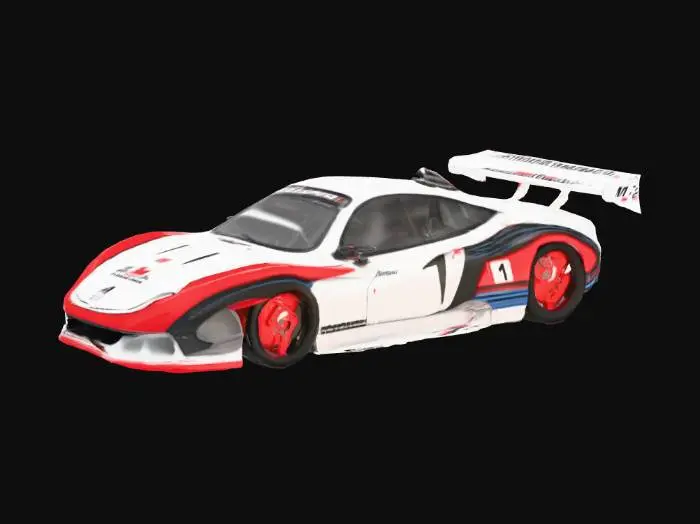 3D model for Honda Race Car GT500