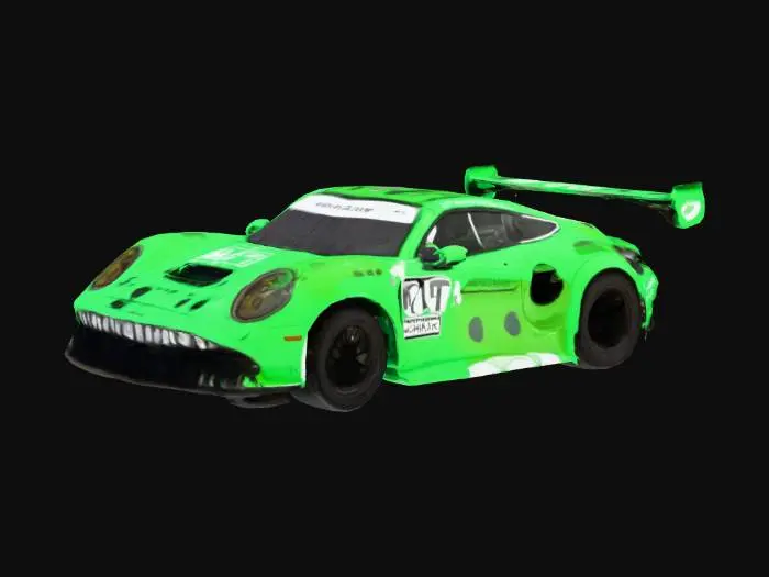 3D model for Porsche Green "REXY" Racer