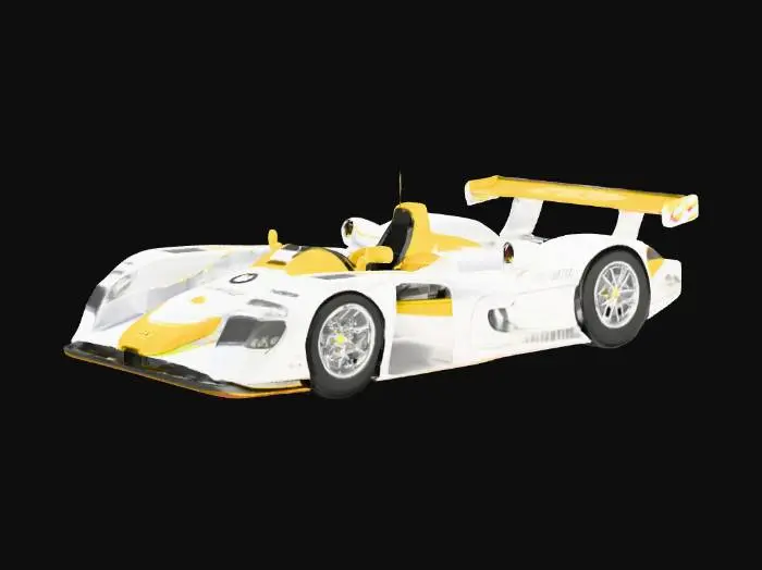 3D model for Audi R8 Racing Prototype
