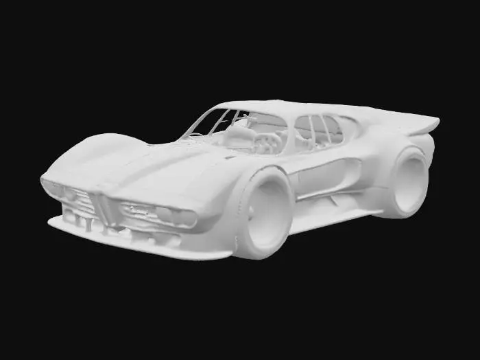 3D model for BMW Futuristic Racer