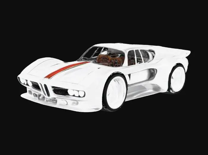 3D model for BMW Futuristic Racer