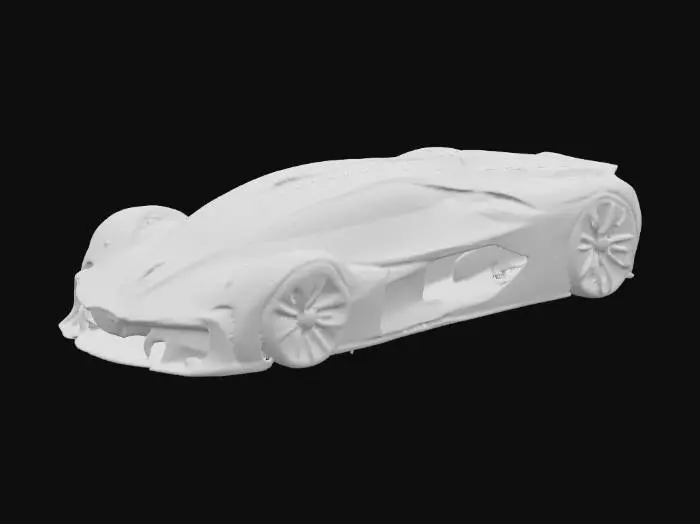 3D model for Blue Racer