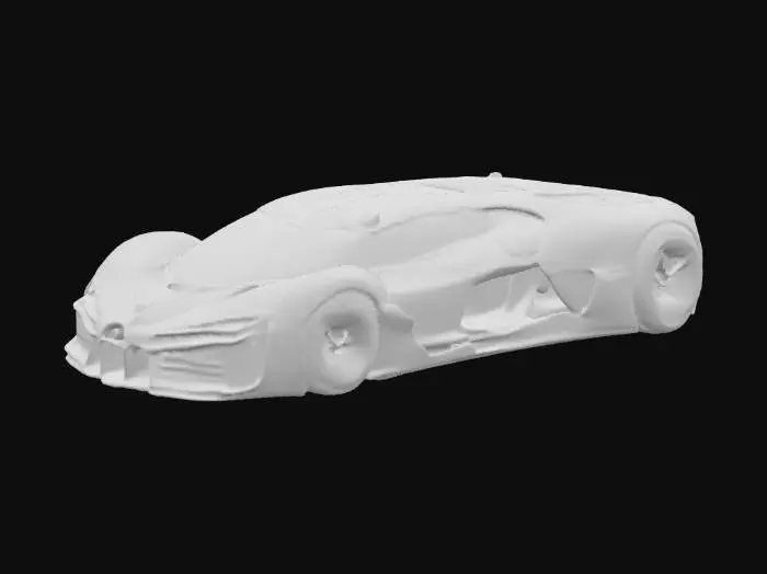 3D model for Futuristic Hypercar Design