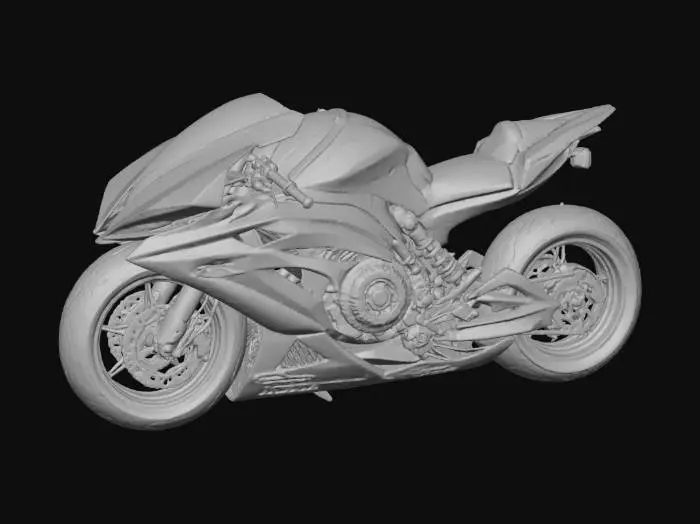 3D model for SSC Ultimate Aero Motorcycle
