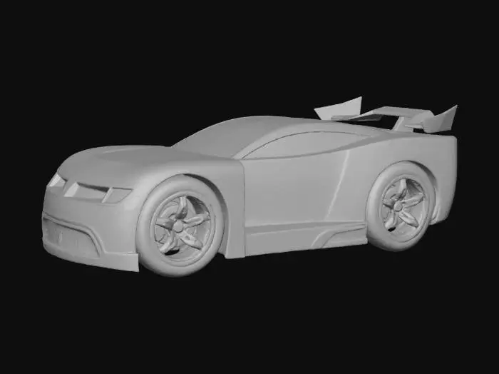 3D model for Sports Coupe Racer