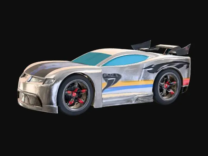 3D model for Sports Coupe Racer