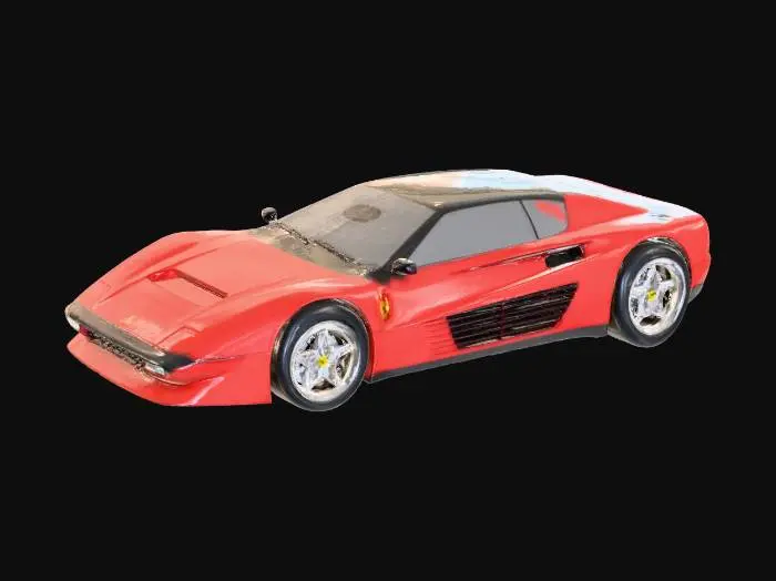 3D model for Ferrari Vision