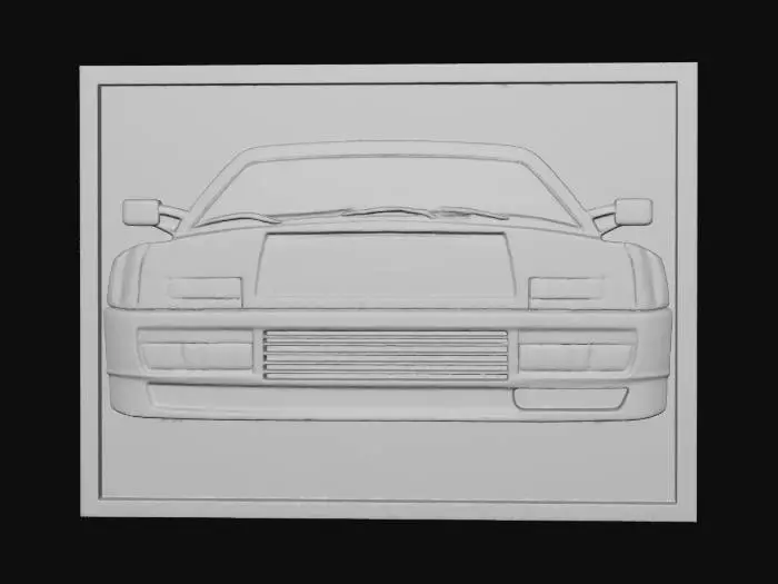 3D model for Automotive Relief Panel
