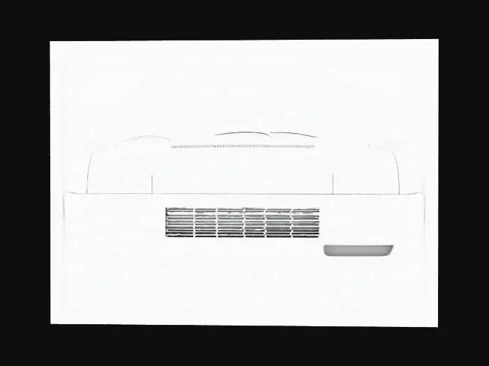 3D model for Automotive Relief Panel