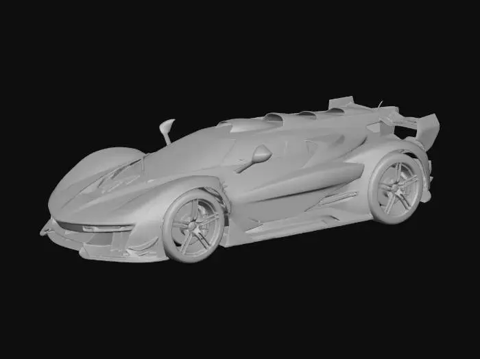 3D model for White Comet