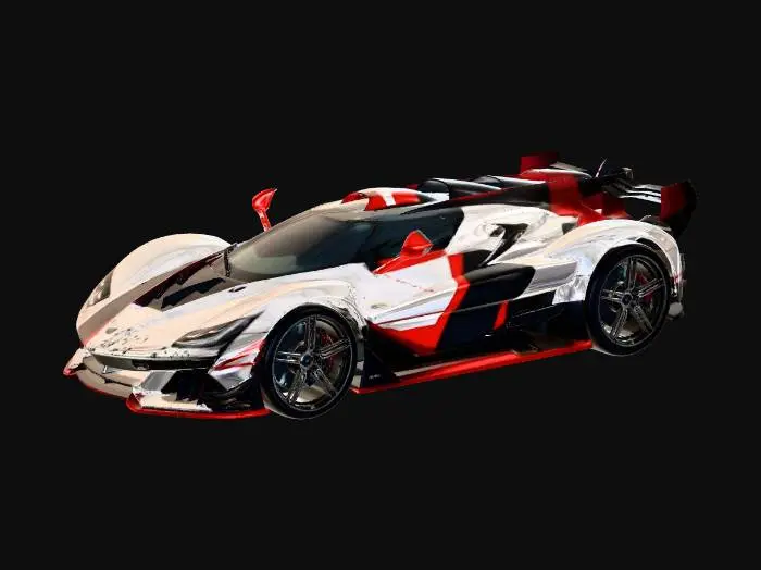 3D model for White Comet