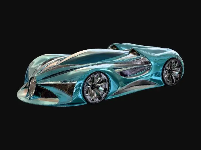 3D model for Bugatti Vision GT