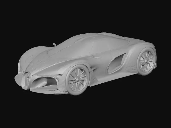 3D model for Dragon Crest Bugatti