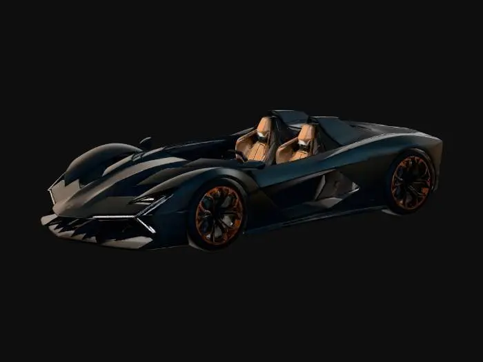 3D model for Lamborghini Terzo Millennio Barchetta