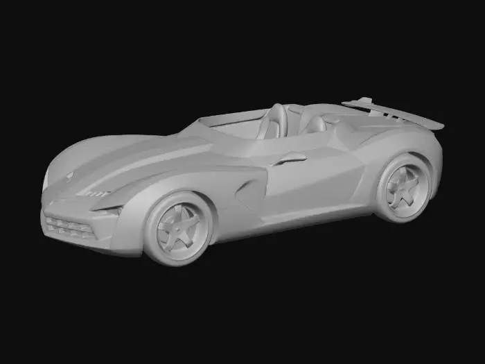 3D model for Corvette Concept Transformers