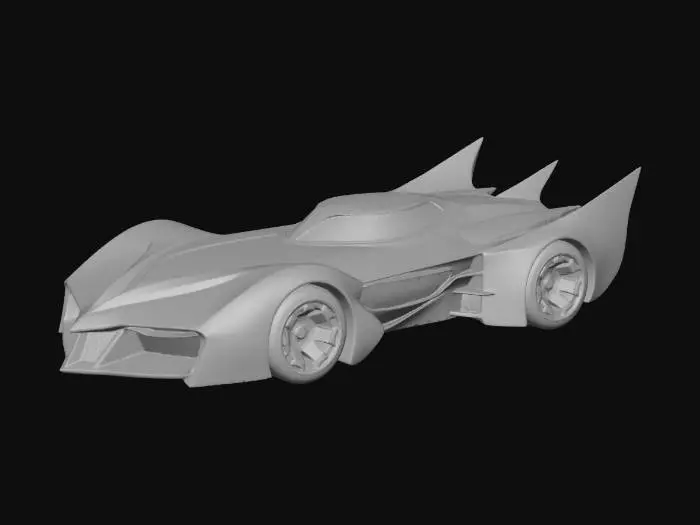 3D model for Midnight Shadow Hypercar