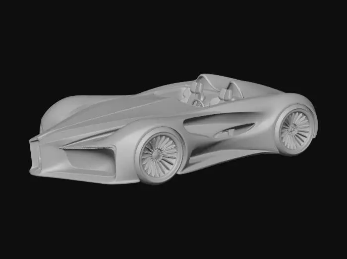 3D model for Rolls Royce Timber Concept