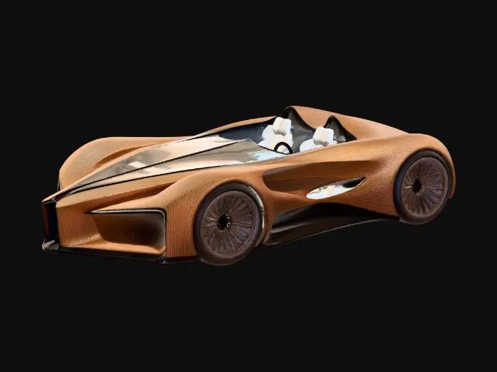 3D model for Rolls Royce Timber Concept