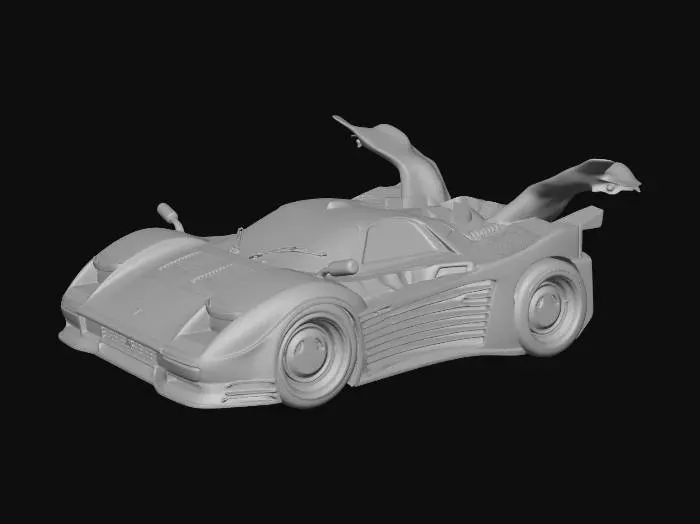 3D model for Midnight Prancing Horse
