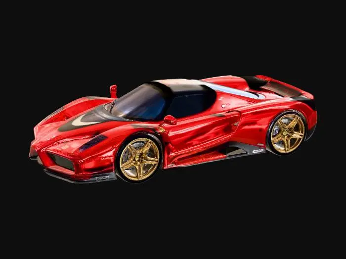 3D model for Crimson Ferrari Hypercar