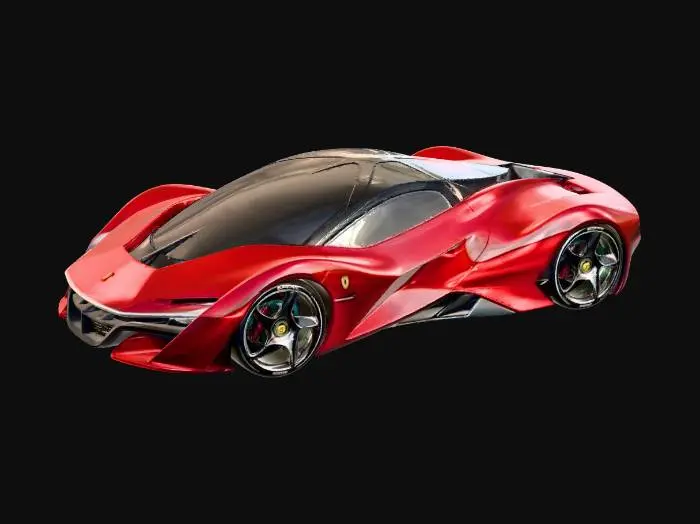 3D model for Ferrari LaNeoFerrari