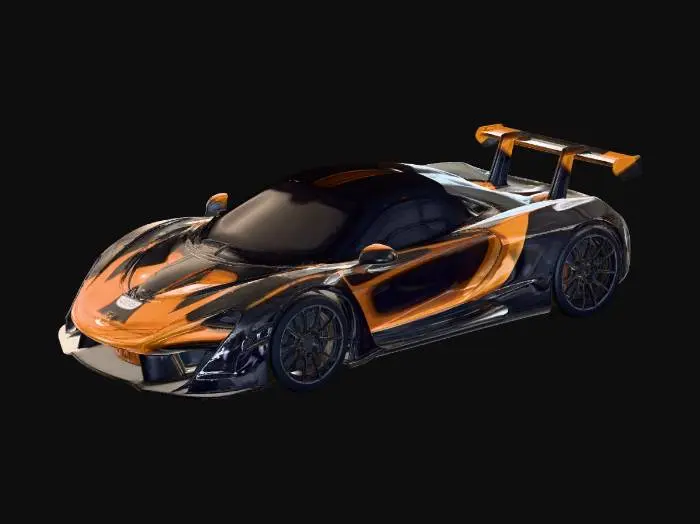 3D model for Mclaren Concept
