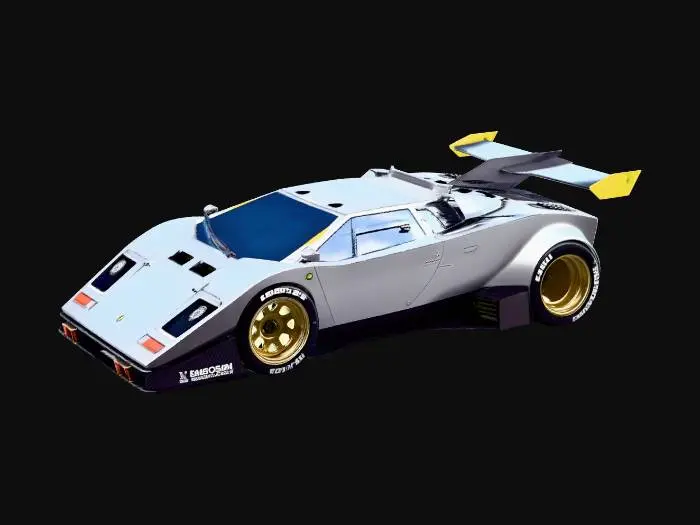 3D model for Lamborghini Shadow