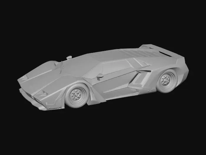 3D model for Lamborghini Caballero