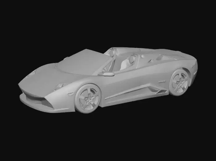 3D model for White Murcielago Roadster