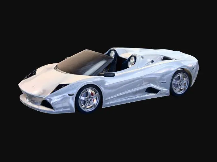 3D model for White Murcielago Roadster
