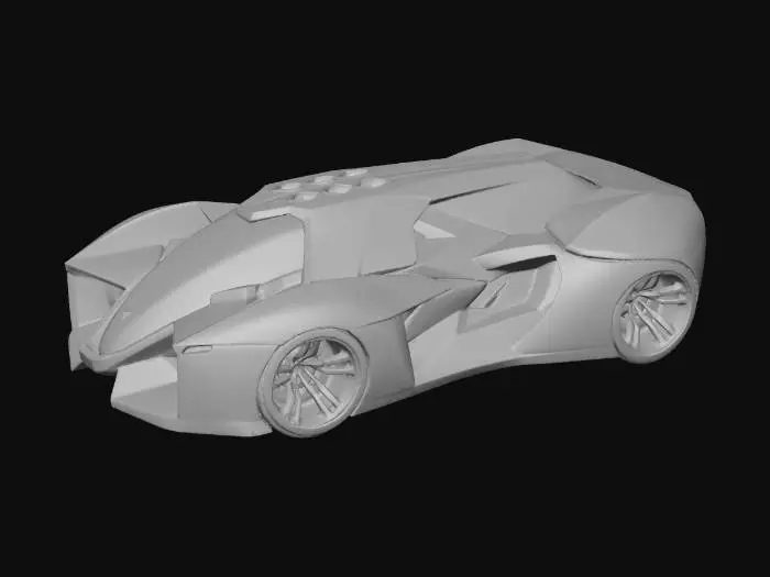 3D model for Lamborghini concept