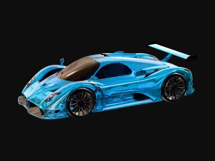 3D model for Pagani Azure