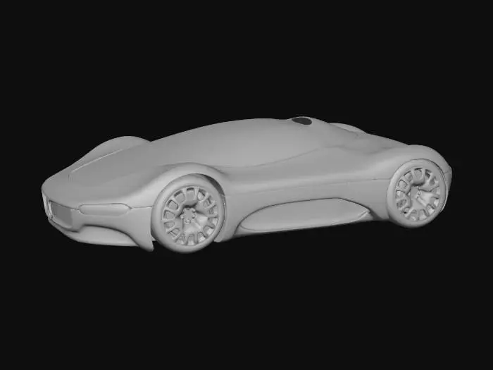 3D model for Maserati Birdcage 75th