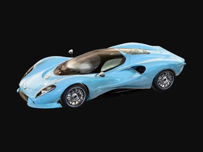 3D model for De Tomaso P72