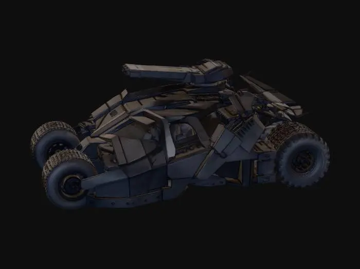 3D model for Tumbler + Turret